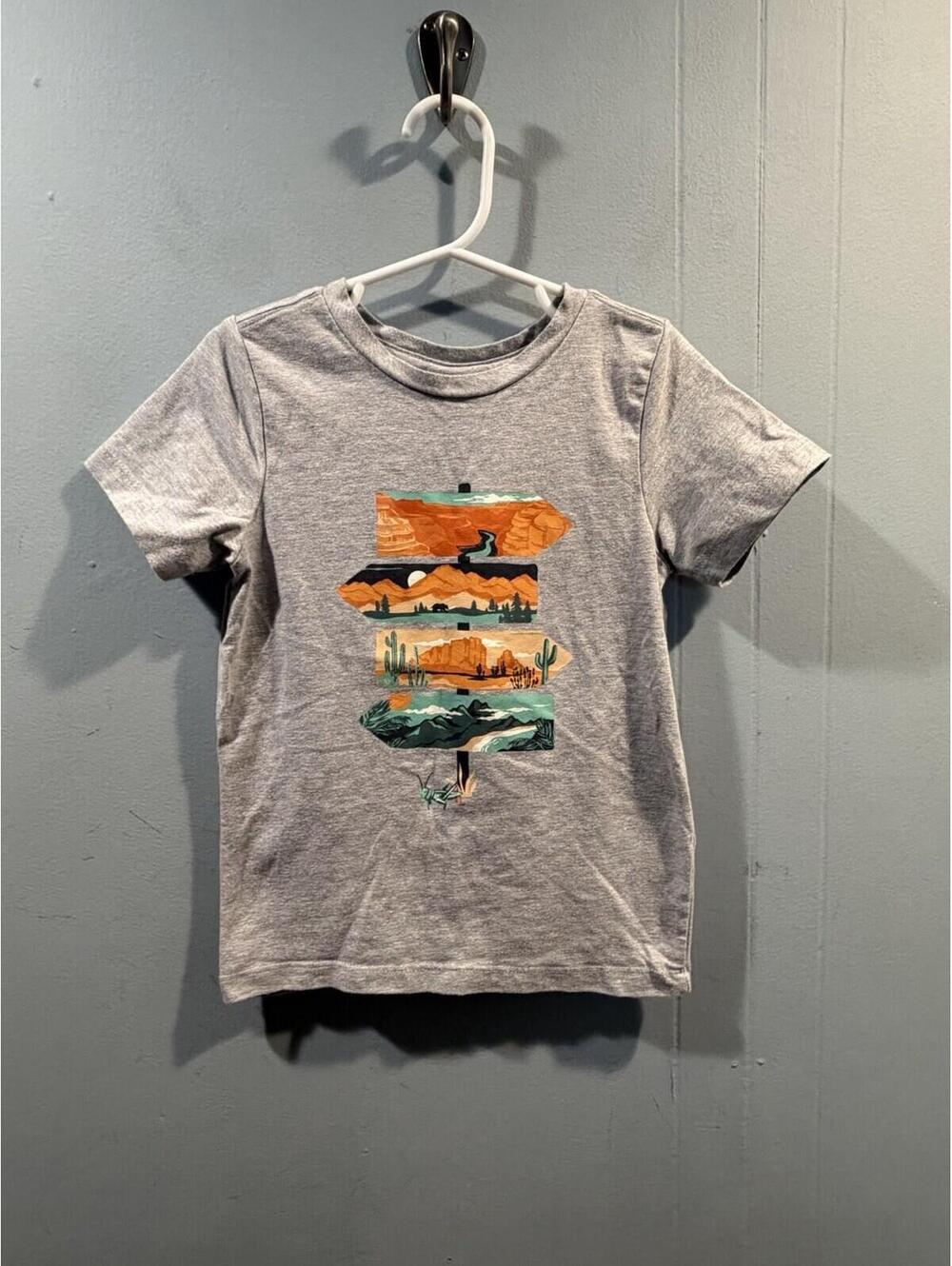 Toddlers Boys Tommy Bahama T Shirt Size 4T Gray